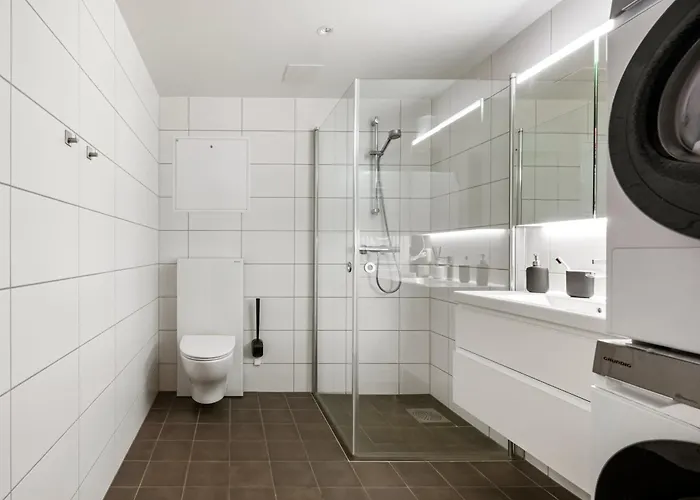 Roomsly - Flat With Private Balcony ברגן